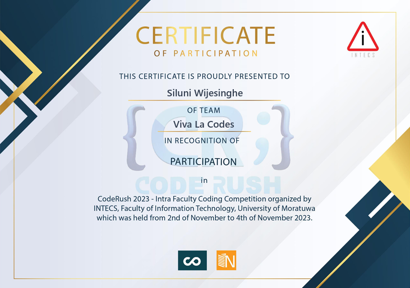 Coderush certificate